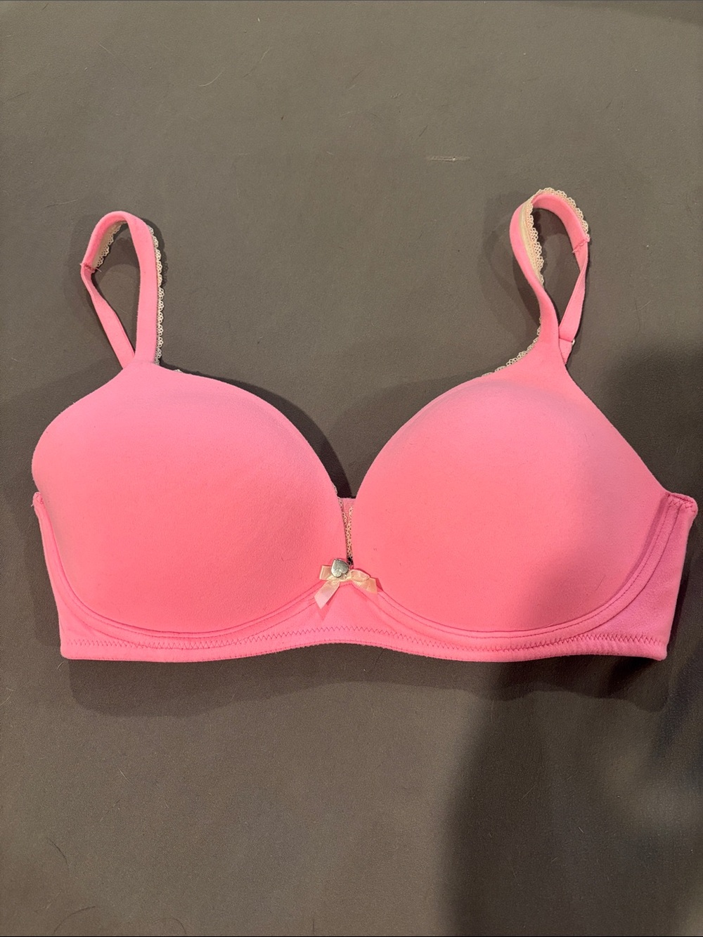 Victorias Secret No Wire Everyday Hot Pink T-Shirt Bra 34C